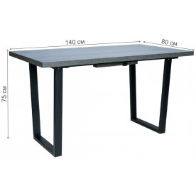 Деревянный стол Leset Ларс 2Р