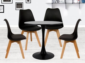 Деревянный стол Tulip 100 см