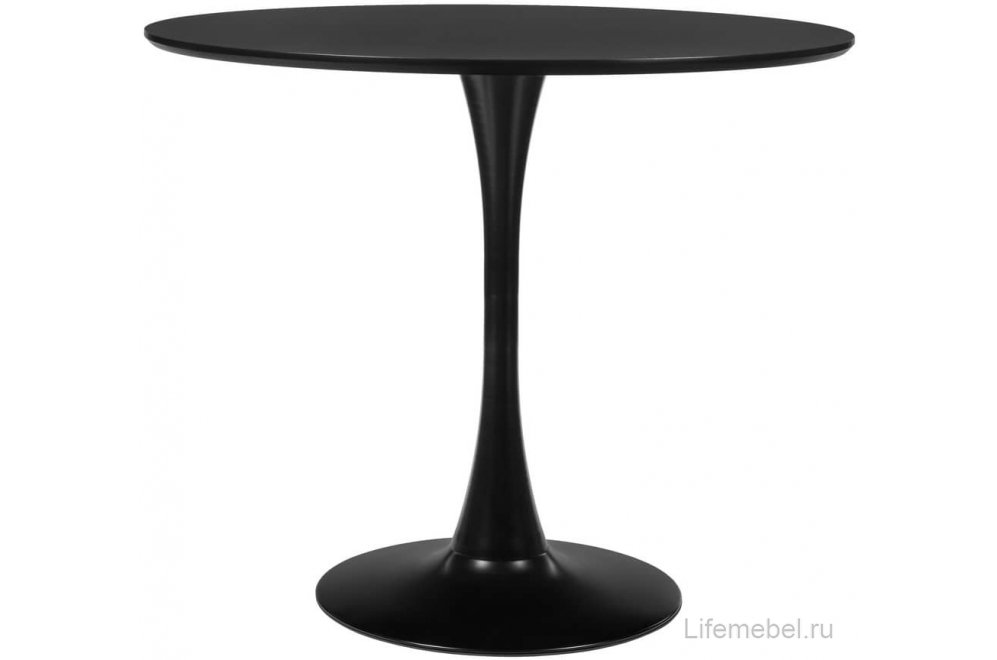 Деревянный стол Tulip 90 черный