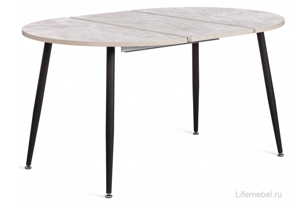 Деревянный стол Veleta черная сосна / черный