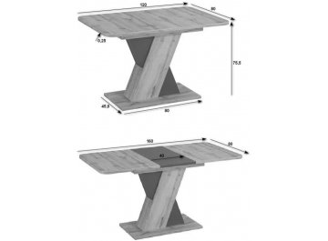 Деревянный стол Вильнюс