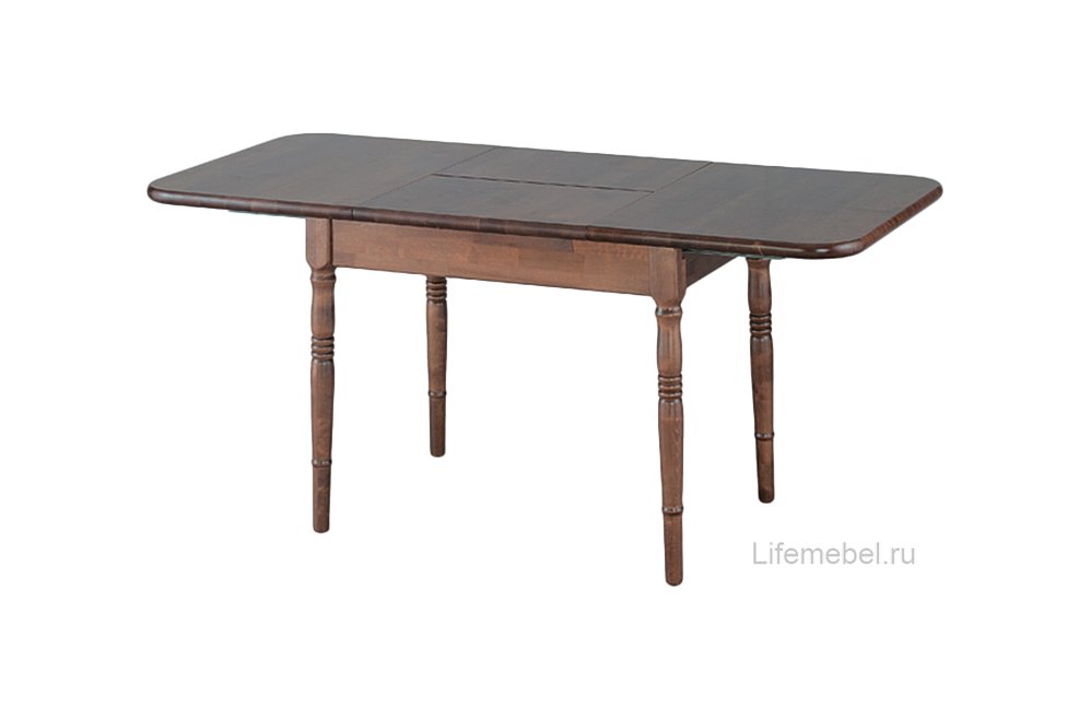 Деревянный стол Визави темный орех