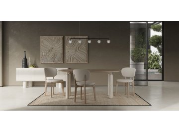 Деревянный стол Wabi sabi