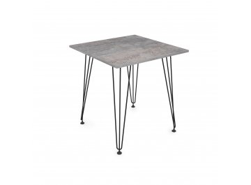 Обеденный стол ELEGANT basalt/черный