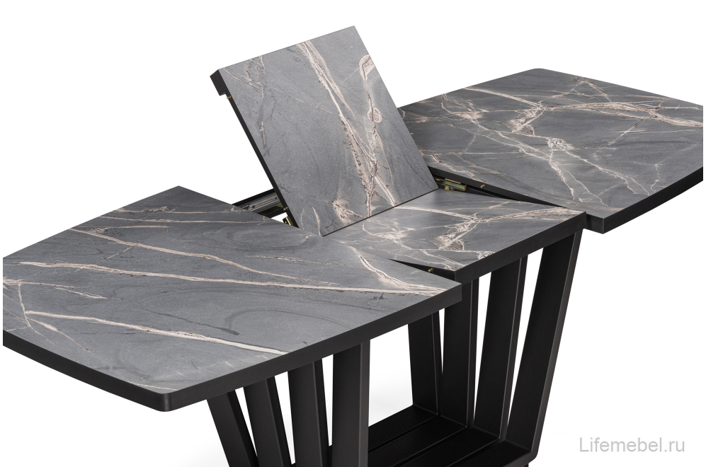 Стол на тумбе Эудес черный