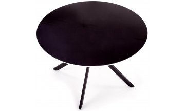 Стеклянный стол Avelar черный / белый