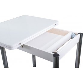 Стеклянный стол Чинзано М-2 БЛ ст-БЛ 02