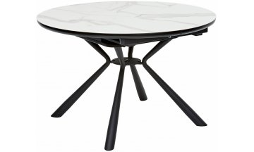 Керамический стол Voland bianco TL-45 испанская керамика / black / белый мрамор