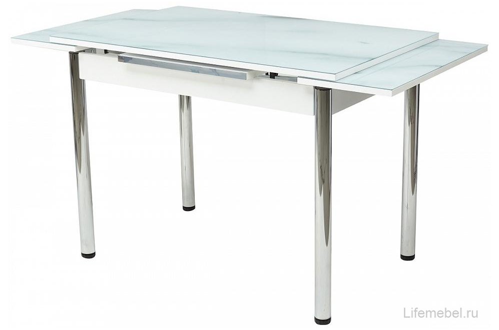 Стол 4001 white marble