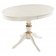 молочный с золотой патиной