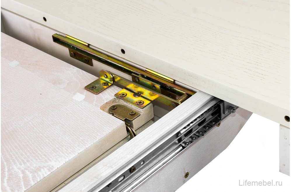 Стол Arno молочный патина