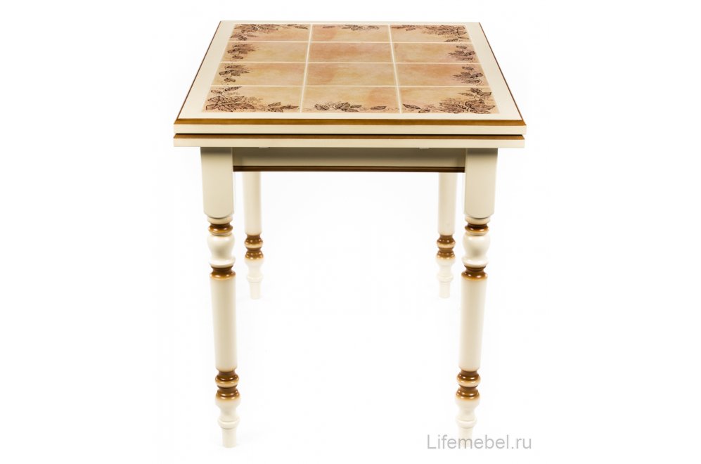 Стол AUTOMNE 2 Vanille Marron PT Leafs