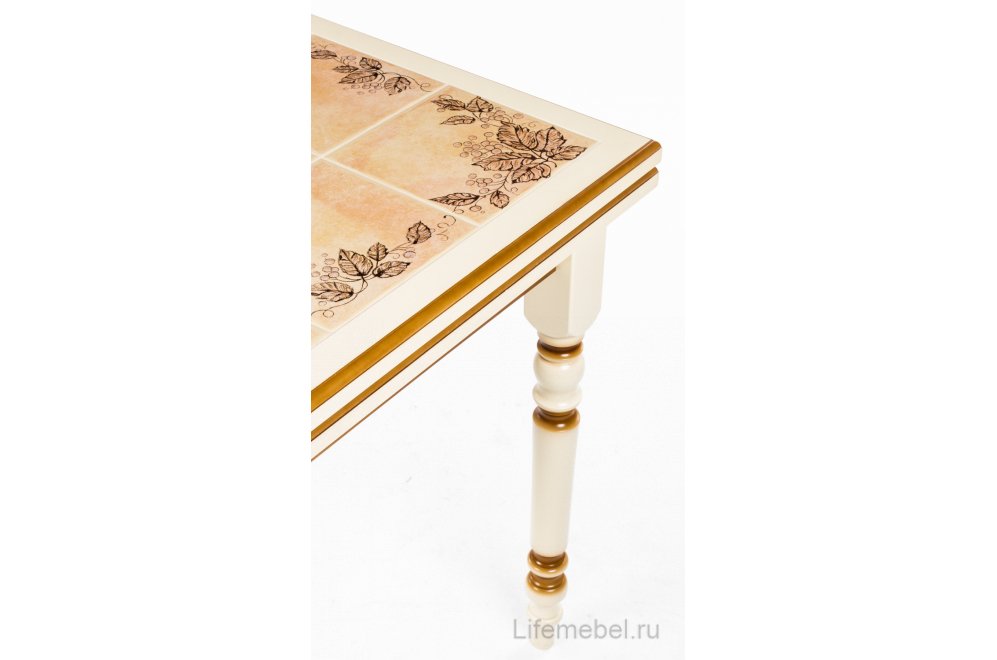 Стол AUTOMNE 2 Vanille Marron PT Leafs