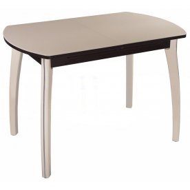 Стол Чинзано ПО венге / крем / ножка 07 крем