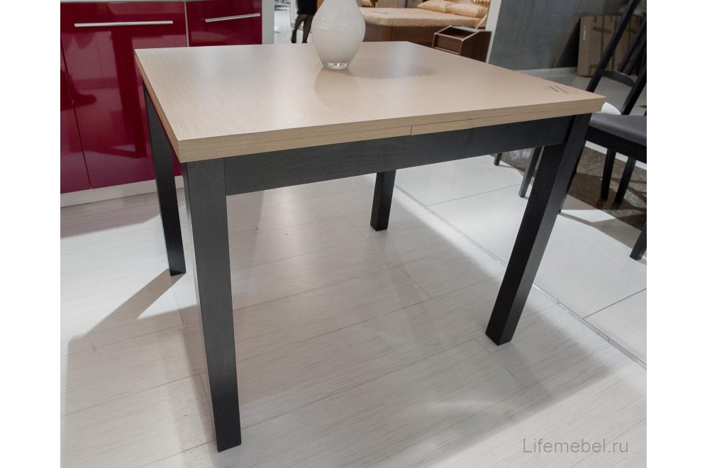 Стол Диез Т5 С-302.1 каркас - венге, столешница - дуб Сильвер