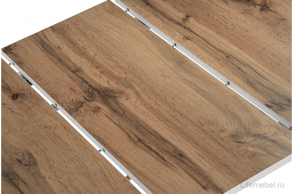 Стол раскладной Гуанг дуб вотан / белый