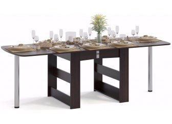 Стол-книжка СП-11 дуб венге