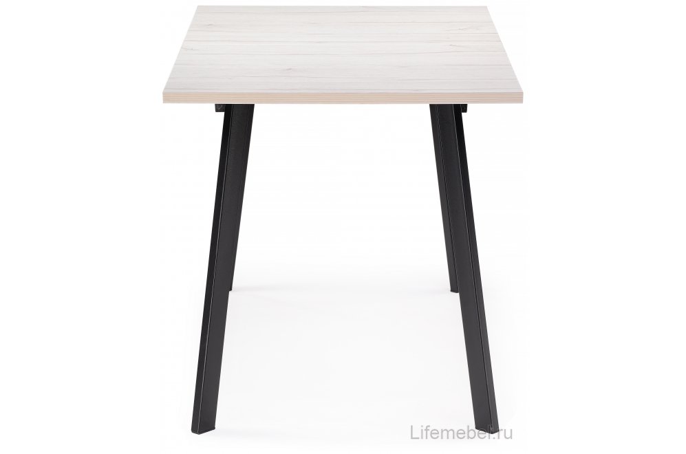 Стол раскладной Колон Лофт 120 25 мм юта / черный матовый
