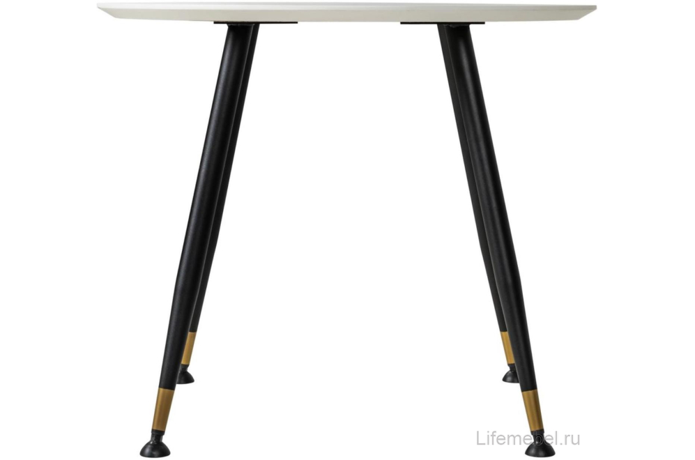 Деревянный стол Месси d960 белый