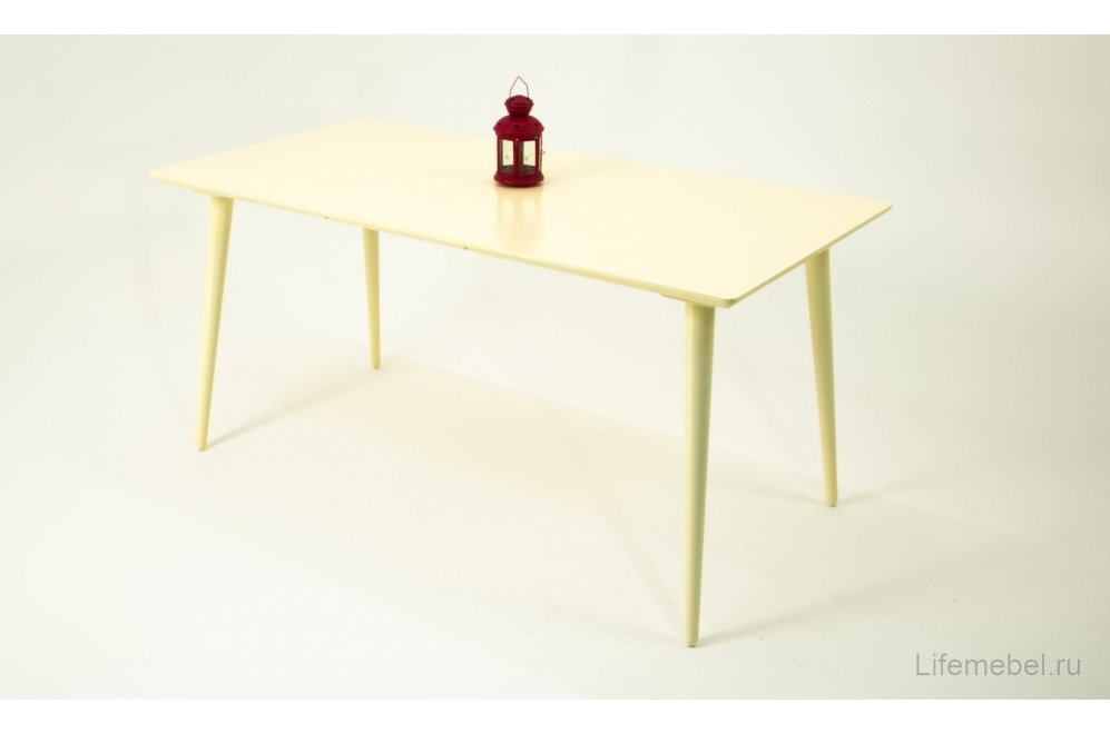Деревянный стол Монте 120 слоновая кость