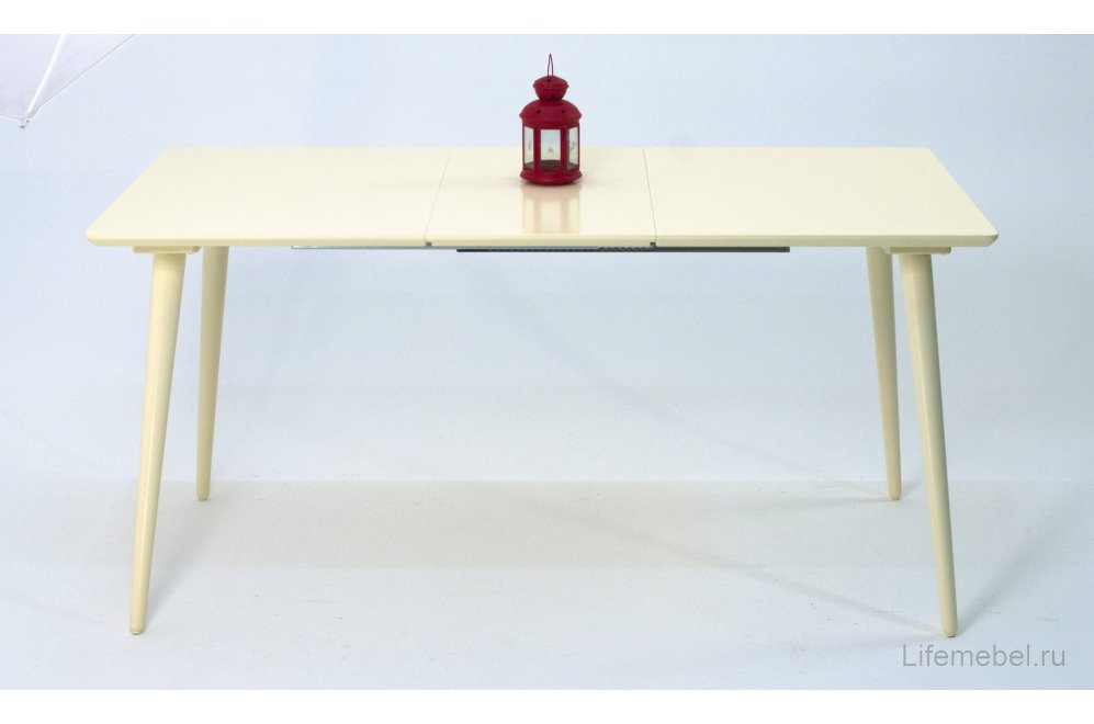 Деревянный стол Монте 120 слоновая кость
