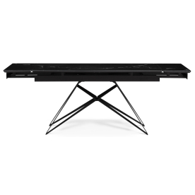 Стеклянный стол Блэкберн 140