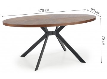 Деревянный стол Баре 170/90/75