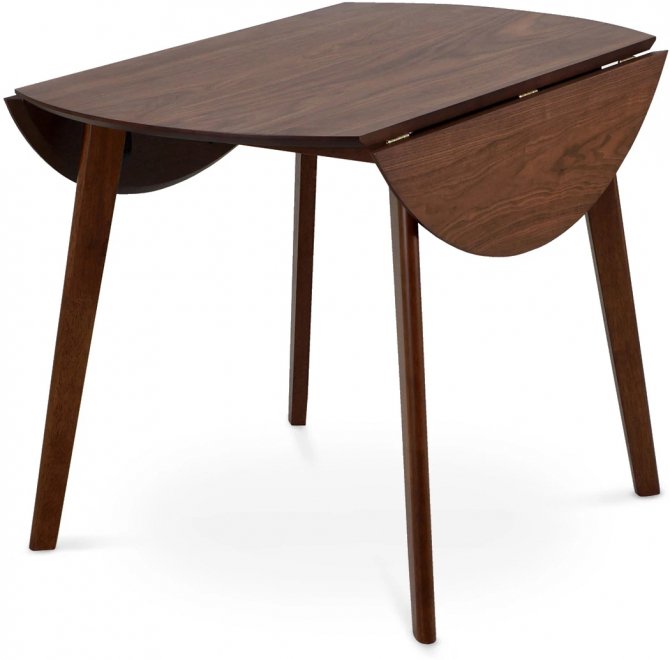 Деревянный стол Jaxton 106 коричневый