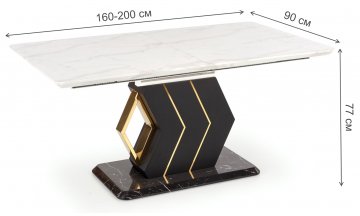 Деревянный стол Vincenzo 160-200/90/77