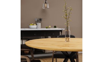 Деревянный обеденный стол Luminary Fusion