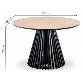 Деревянный стол Miyaki 120/77