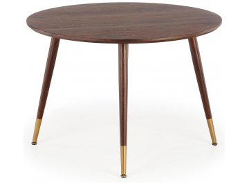 Обеденный стол Торрет 110/76/72 орех / золотой