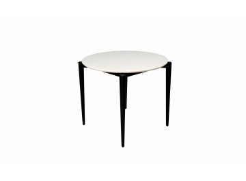 Деревянный стол Pawook К 90 черный / слоновая кость