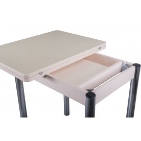 Деревянный стол Реал М-2 КМ 06 хром 02