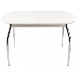 Стол Реал ПО-1 КМ белый / камень 04 / ножка 01