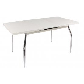 Стол Реал ПР-1 КМ белый / камень 04 / ножка 01