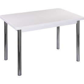 Стол Реал ПР-1 КМ белый / камень 04 / ножка 02