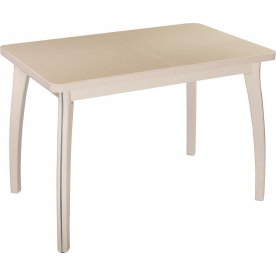 Стол Реал ПР КМ крем / камень 06 / ножка 07 крем