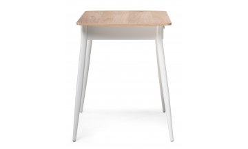 Деревянный стол Ревари эврика / белый