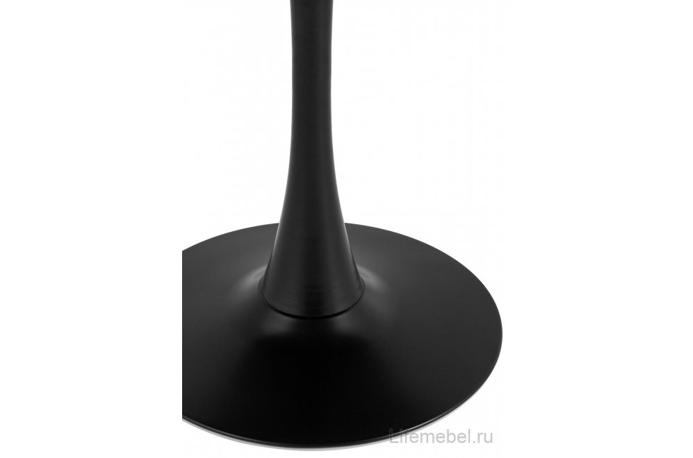 Деревянный стол Rose 90х90 черный