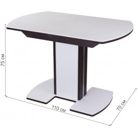 Стол на тумбе Румба ПО 05