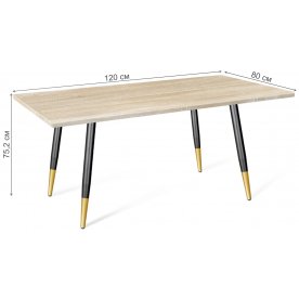 Деревянный стол SHT-TU14 / МДФ 120 / 80