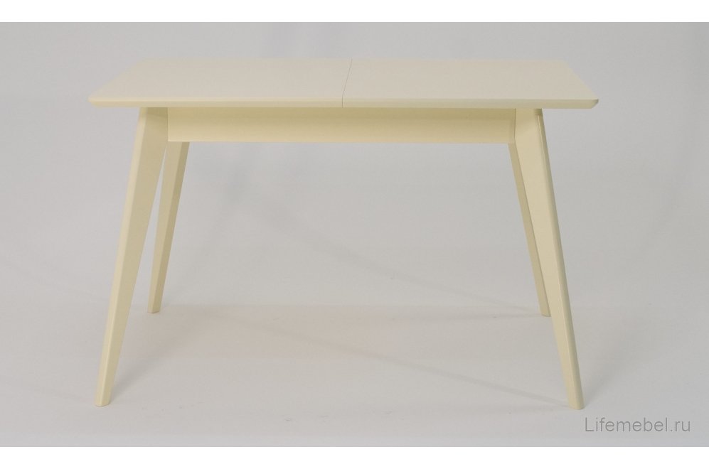 Деревянный стол Сканди 120 слоновая кость