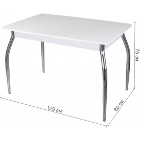 Стеклянный стол Танго ПР-1 01