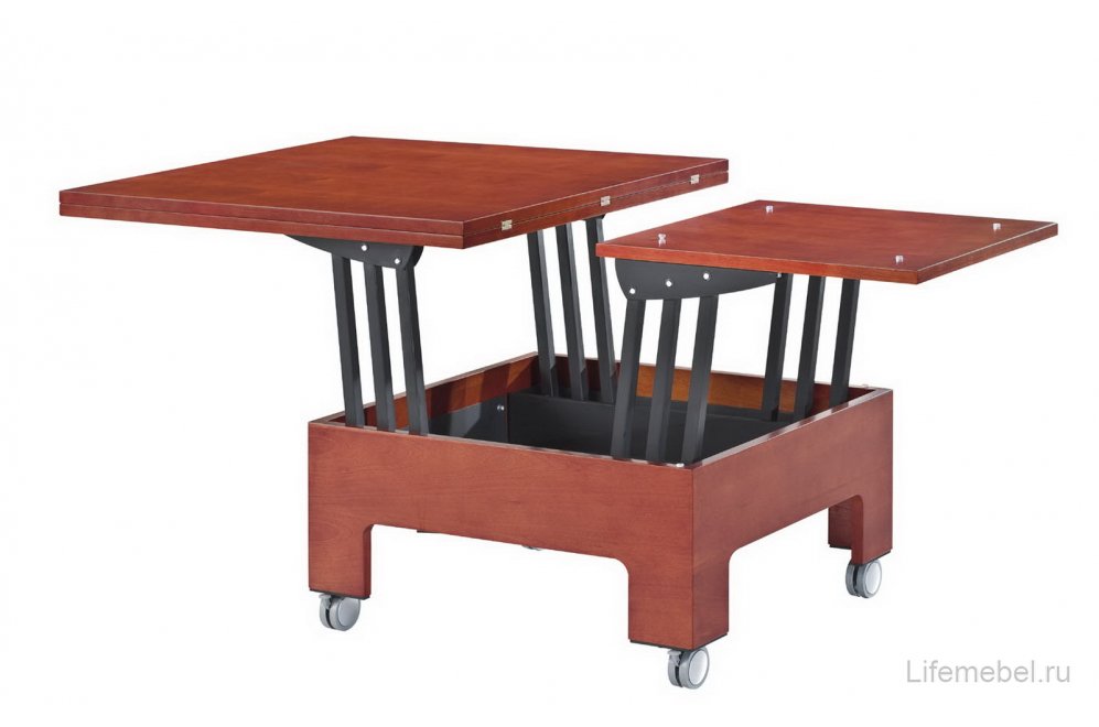 Стол-трансформер B2202 вишня шпон