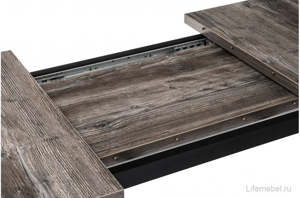 Стол Цефей сосна пасадена / графит