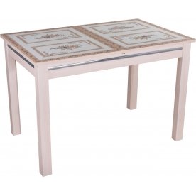 Стеклянный стол Вальс 08