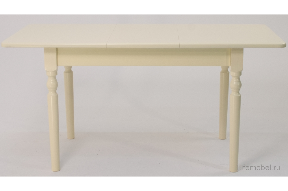 Деревянный стол Верди 120 слоновая кость