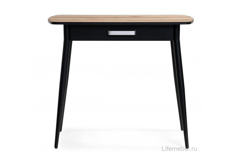 Стол Вики 90х60х77 делано / черный