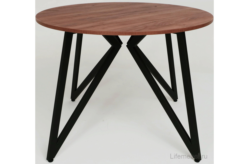 Деревянный стол Женева табачный крафт